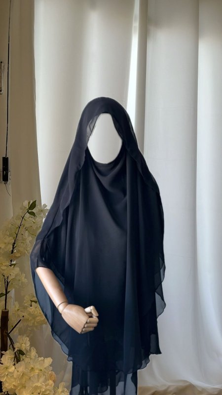 خمار ماليزي اسود